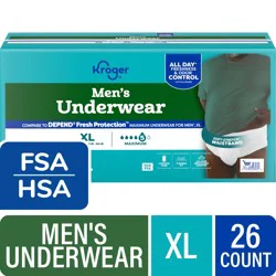 Kroger Men's Maximum Absorbency Underwear