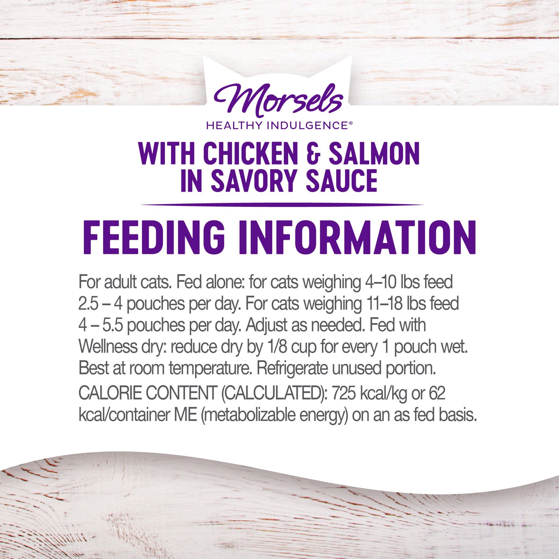 slide 4 of 8, Wellness Chicken And Salmon Marsala Cat, 1 ct