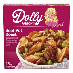 Dolly Parton's Beef Pot Roast With Vegetables in Southern Style Gravy, Frozen Meal, 11 oz.