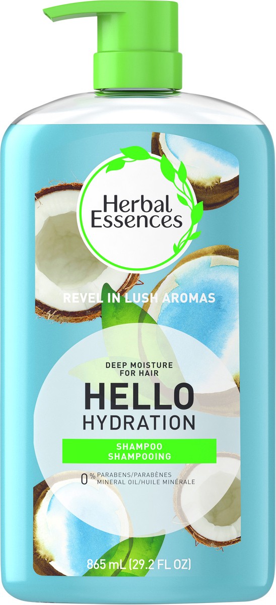 slide 2 of 2, Herbal Essences Hello Hydration Shampoo and Body Wash Deep Moisture for Hair 29.2 fl oz/865mL, 29.20 fl oz