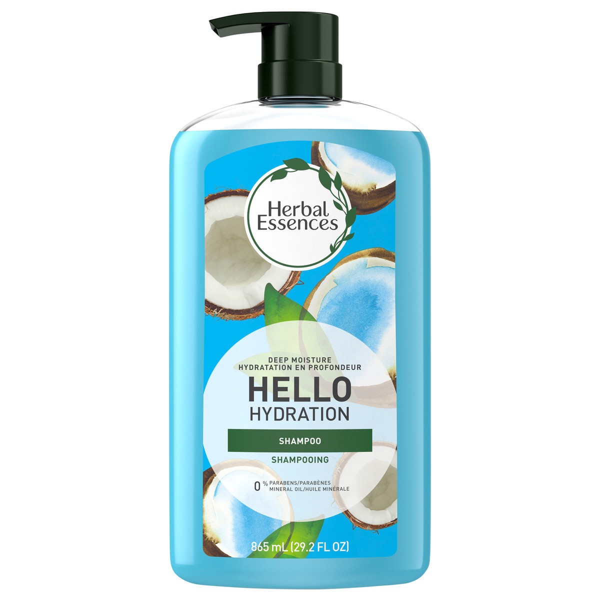 slide 1 of 2, Herbal Essences Hello Hydration Shampoo and Body Wash Deep Moisture for Hair 29.2 fl oz/865mL, 29.20 fl oz