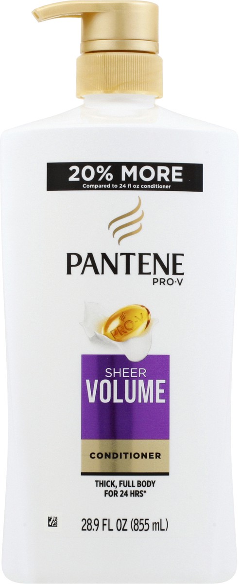 slide 6 of 11, Pantene Pro-V Sheer Volume Conditioner 28.9 oz, 28.9 fl oz