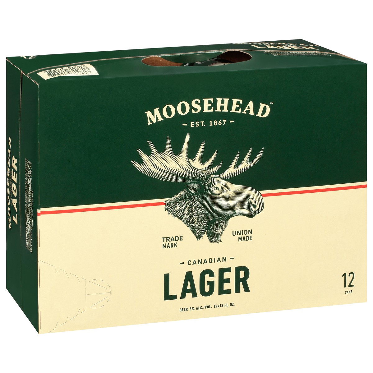 slide 8 of 12, Moosehead Canadian Lager Beer 12 - 12 fl oz Cans, 12 ct