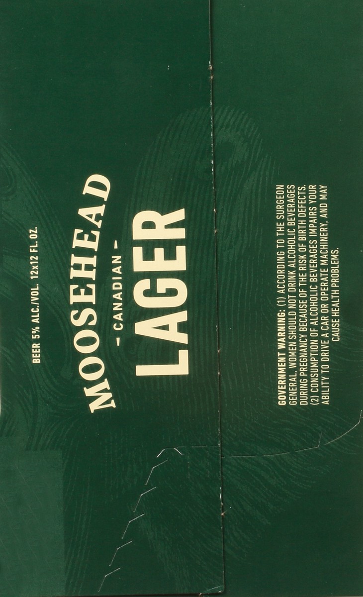 slide 11 of 12, Moosehead Canadian Lager Beer 12 - 12 fl oz Cans, 12 ct