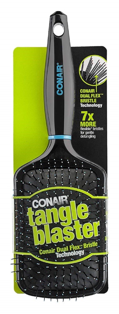 slide 3 of 3, Conair Tangle Blaster Paddle Detangling Brush, 1 ct