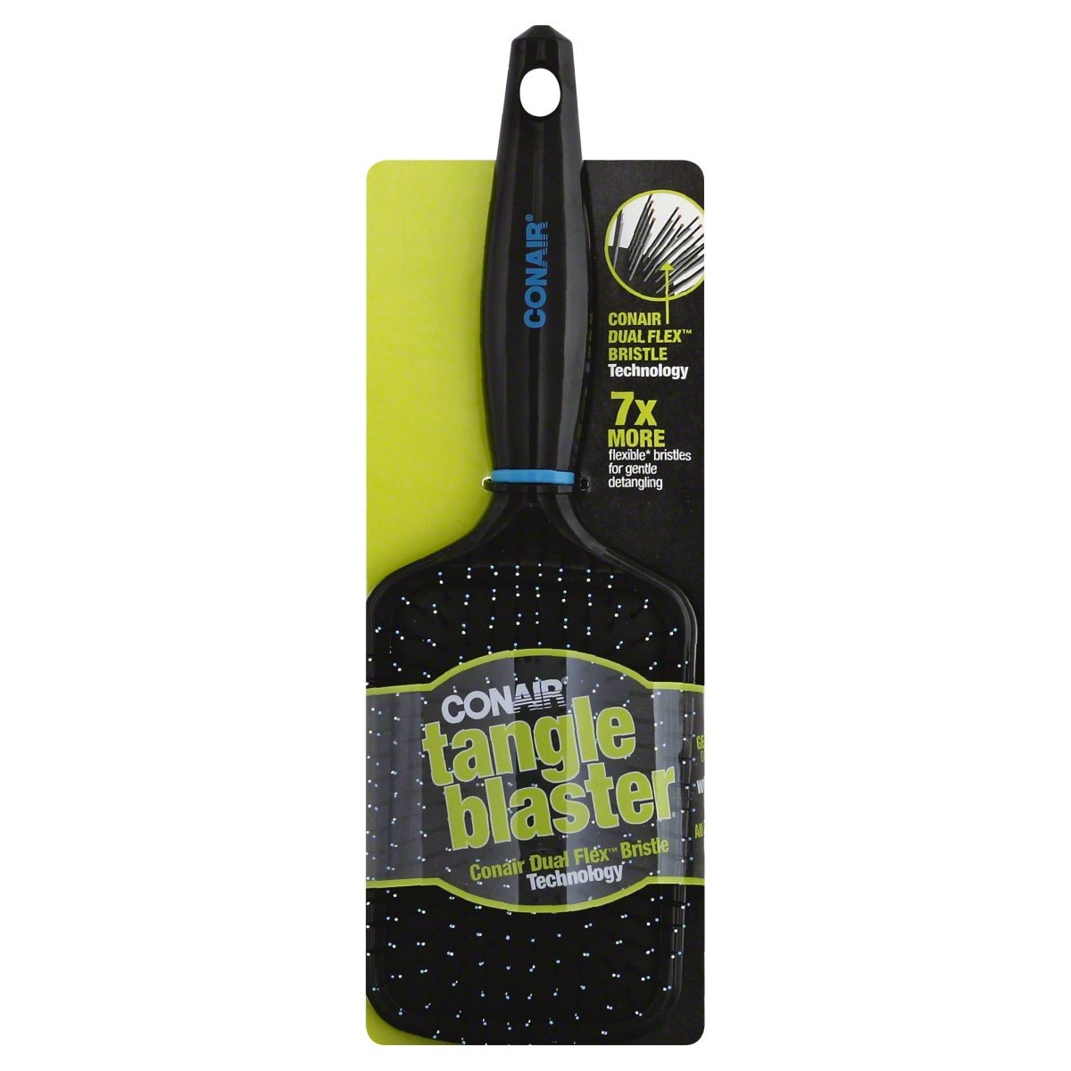 slide 1 of 3, Conair Tangle Blaster Paddle Detangling Brush, 1 ct