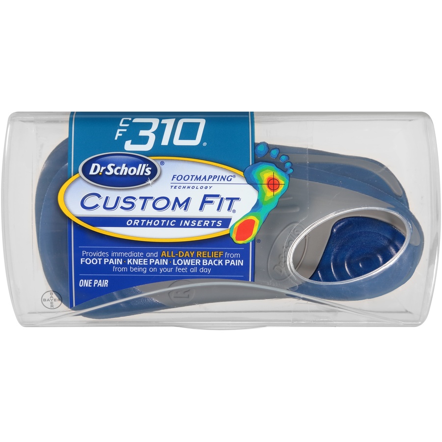 slide 1 of 2, Dr. Scholl's Custom Fit CF310 Orthotic Inserts, 1 pair