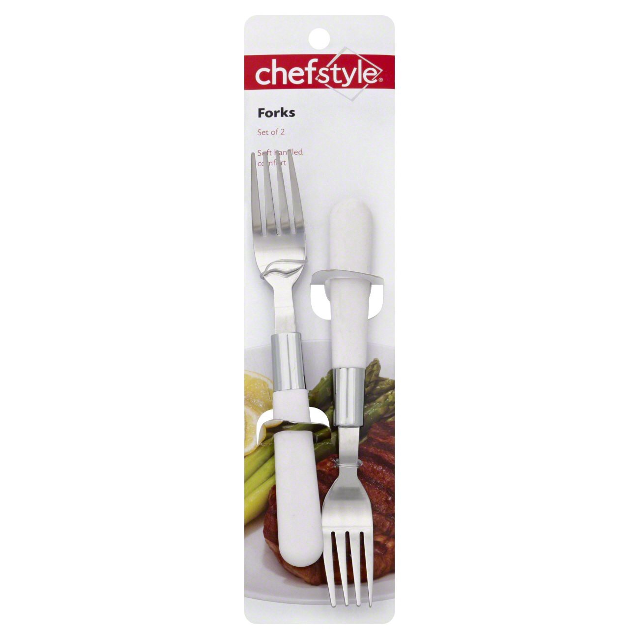 slide 1 of 1, chefstyle Dinner Fork, 2 ct