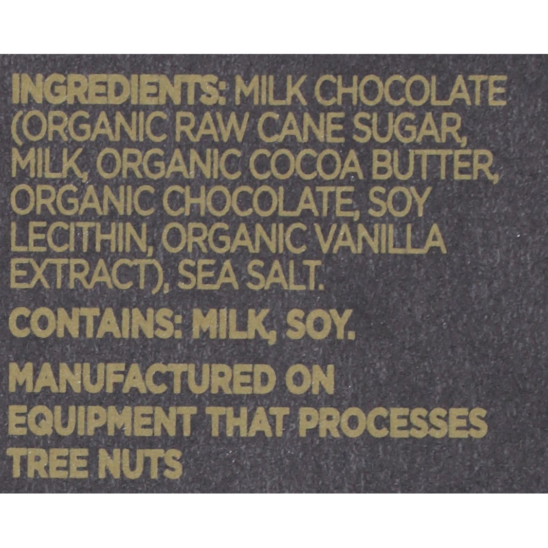 slide 2 of 5, 3.17Oz G&B Sea Salt Milk Choc, 0.20 lb