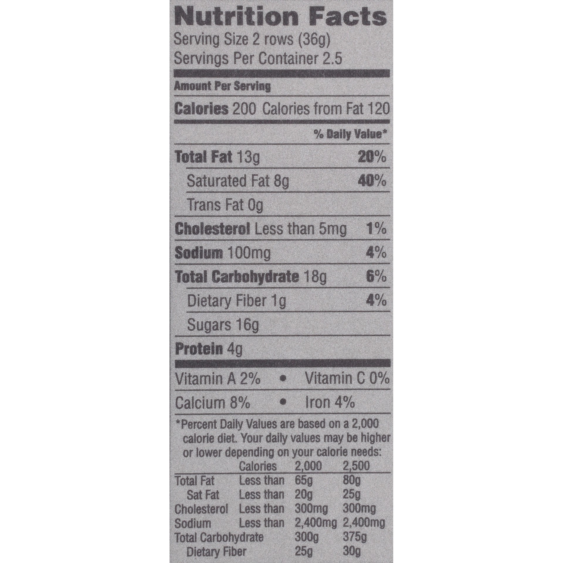 slide 4 of 5, 3.17Oz G&B Sea Salt Milk Choc, 0.20 lb