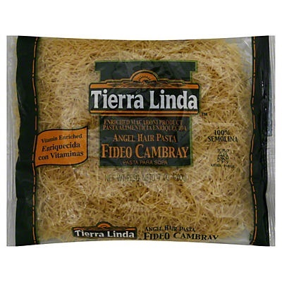 slide 1 of 1, Tierra Linda Angel Hair Pasta, 7 oz