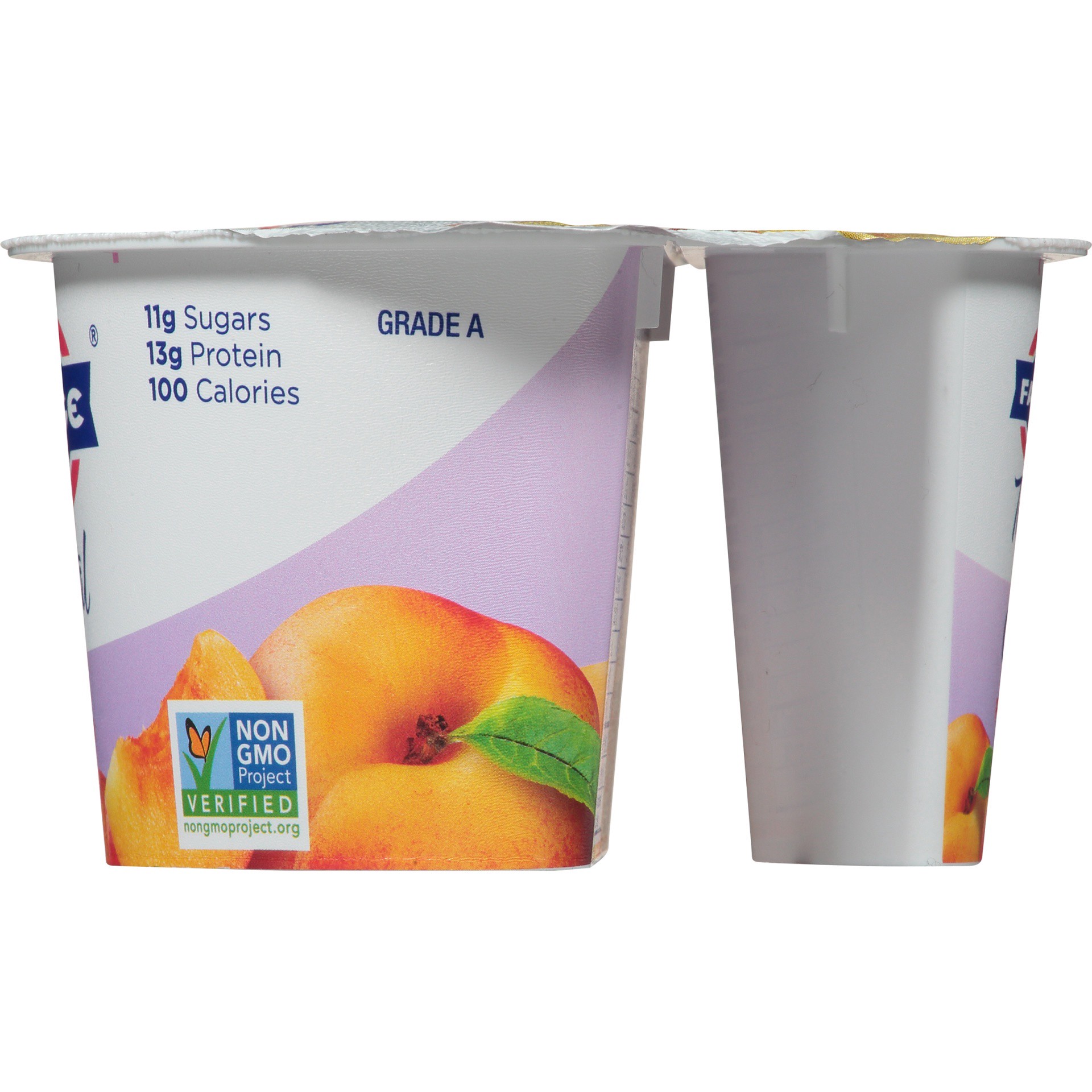 slide 3 of 6, Fage Total Peach Greek Yogurt, 5.3 oz