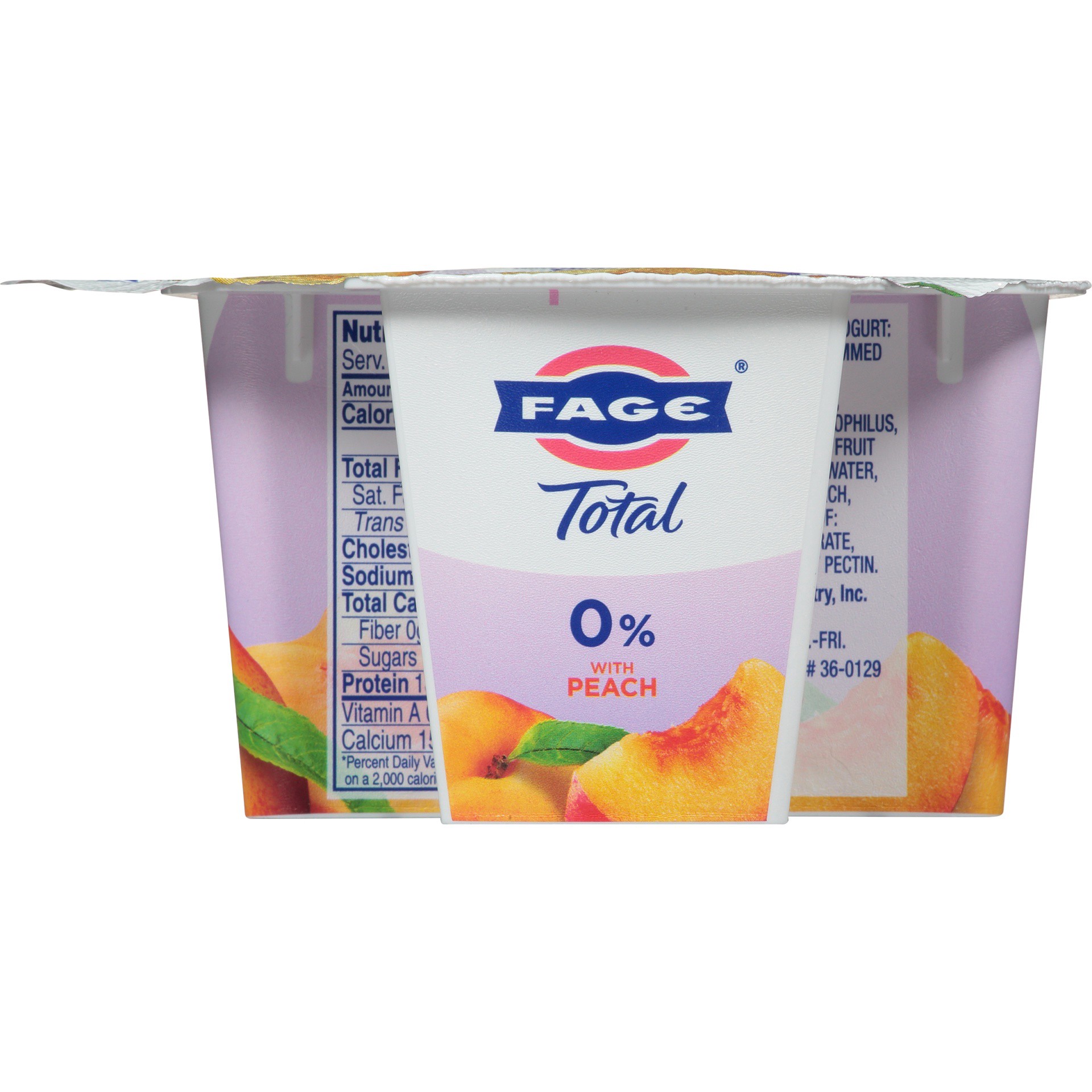 slide 2 of 6, Fage Total Peach Greek Yogurt, 5.3 oz