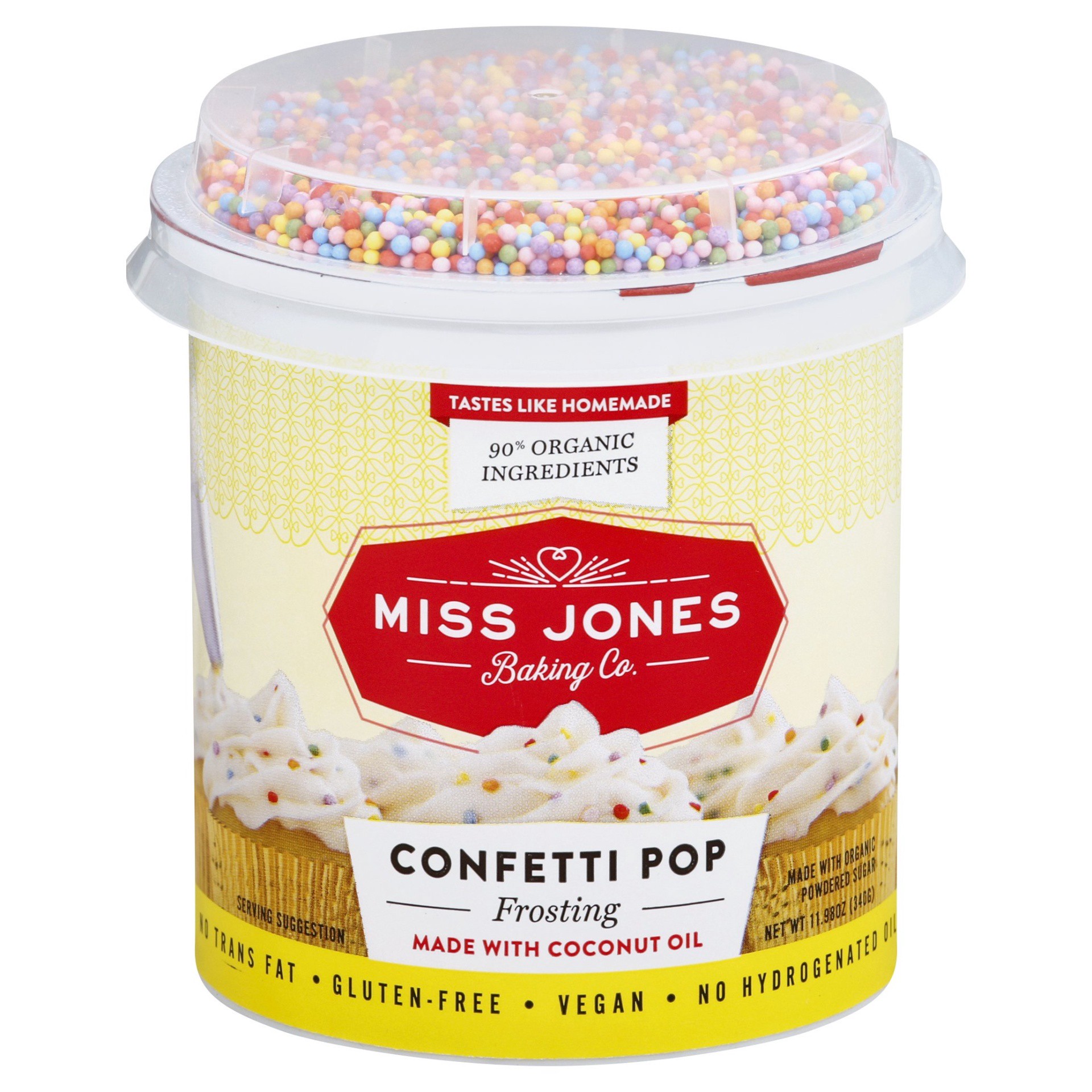 slide 1 of 1, Miss Jones Frosting 11.98 oz, 11.98 oz