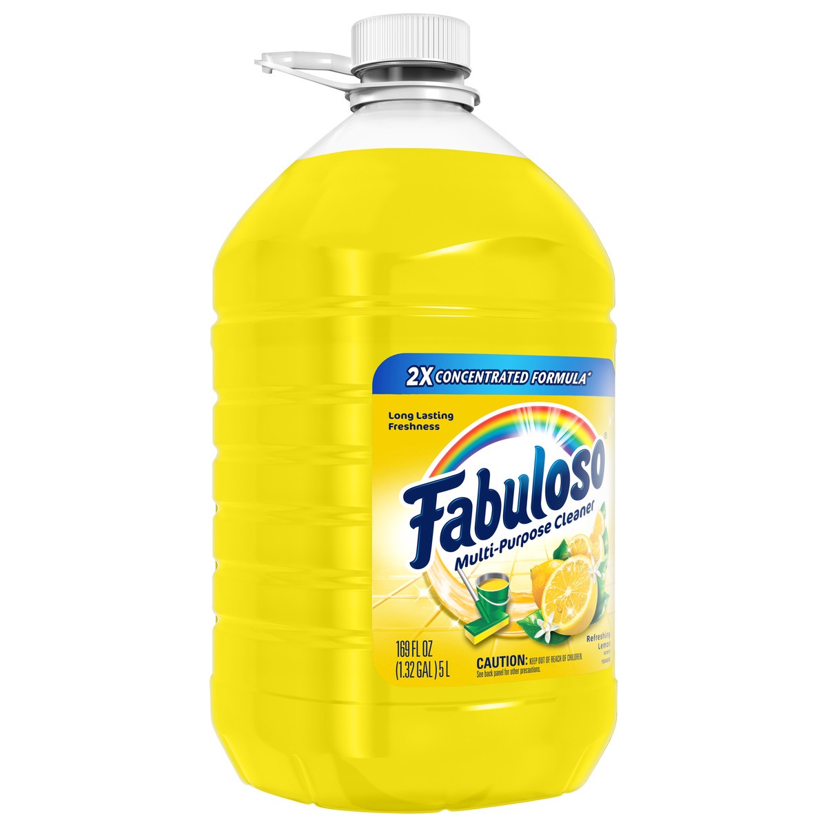 slide 7 of 8, Fabuloso Multi-Purpose Cleaner Refreshing Lemon, 169 fl oz