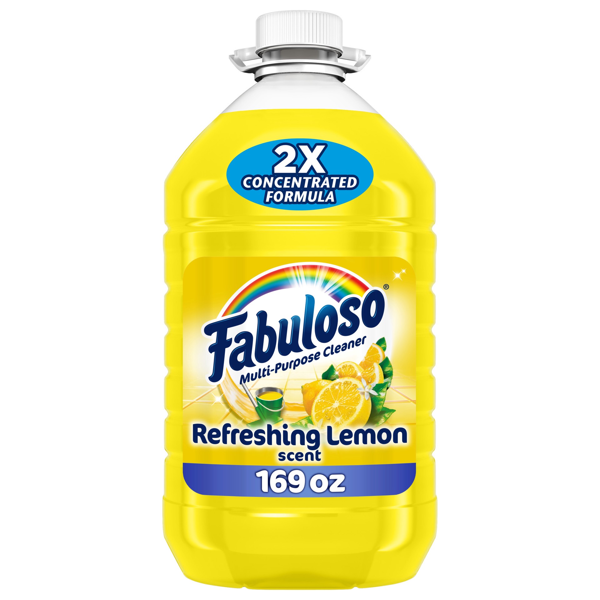 slide 1 of 8, Fabuloso Multi-Purpose Cleaner Refreshing Lemon, 169 fl oz