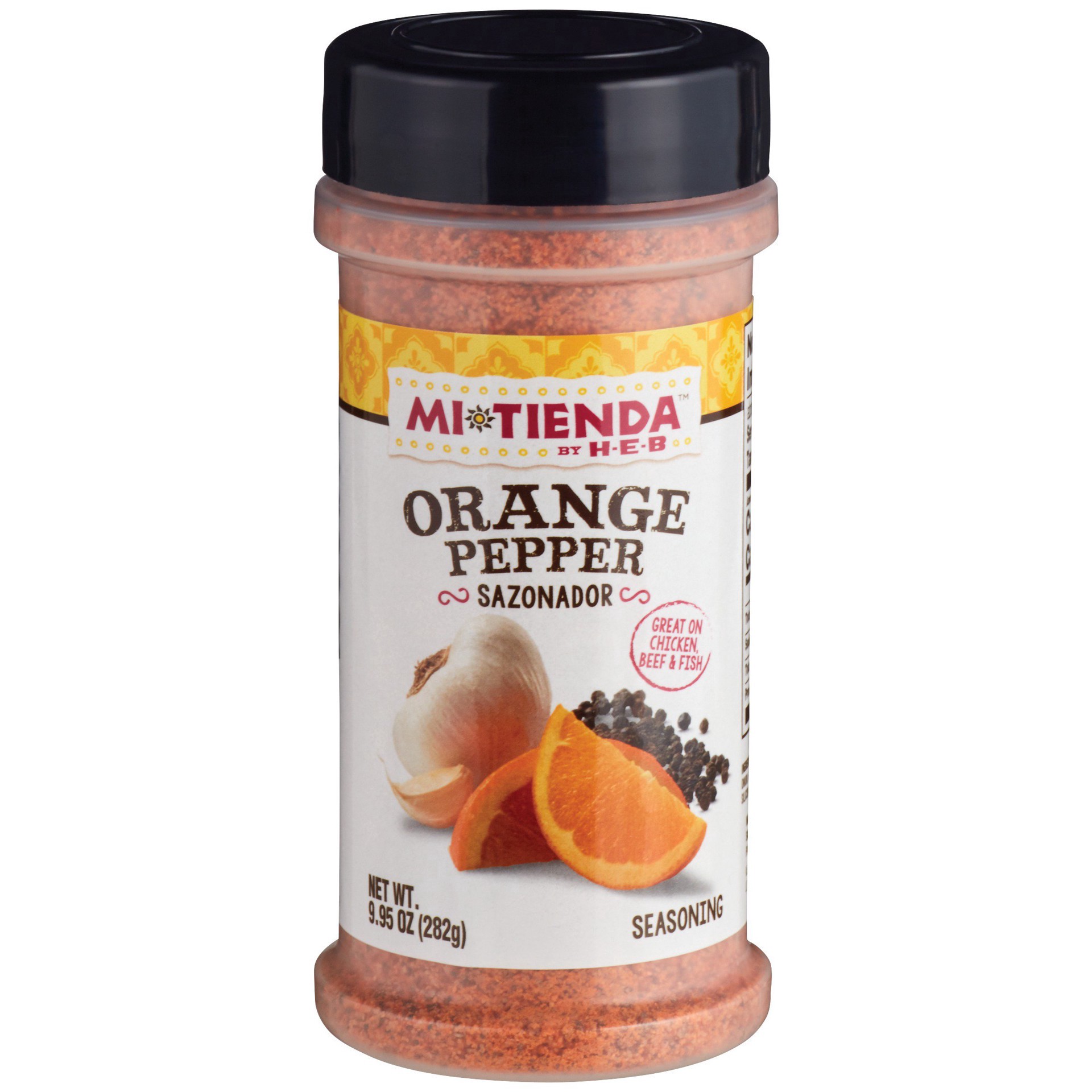 slide 1 of 1, H-E-B Mi Tienda Orange Pepper Seasoning, 9.95 oz