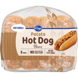 Kroger Potato Hot Dog Buns