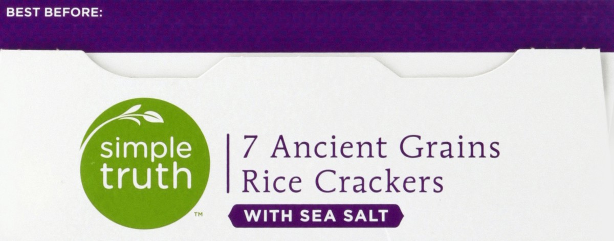 slide 2 of 5, Simple Truth Rice Crackers 3.5 oz, 3.5 oz