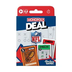 Monopoly Deal NFL Edition Card Game
