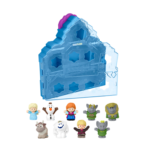 slide 12 of 21, Fisher-Price Fisher Price Disney Frozen Carry Along Castle Case by Little People, 1 ct