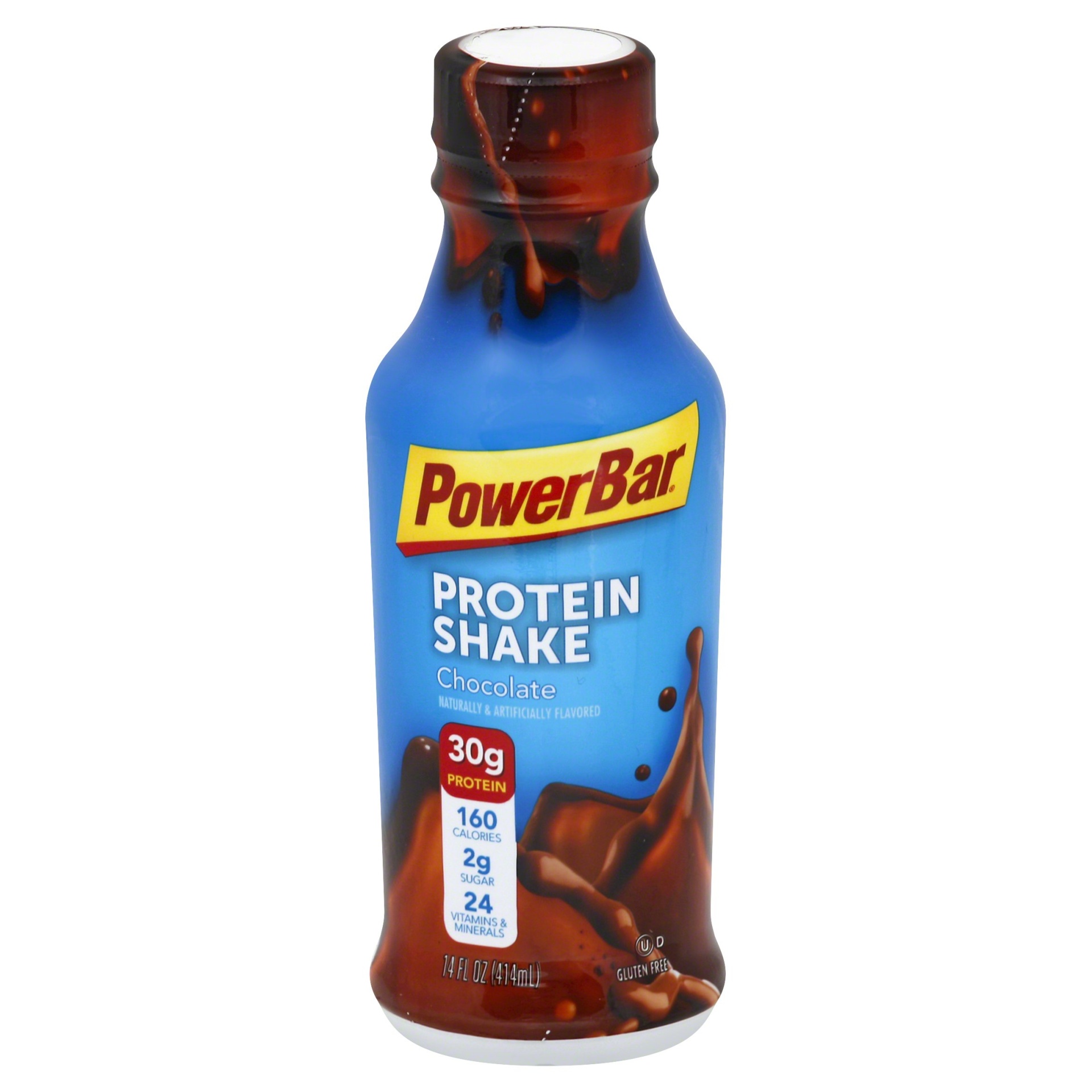 slide 1 of 1, PowerBar Chocolate Protein Shake - 14 fl oz, 14 fl oz