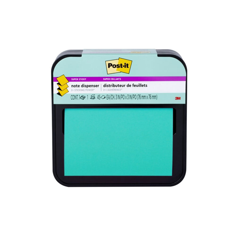 slide 2 of 6, 3M Post-it Pop-up Notes Dispenser, Wave Pattern Design, 3 in