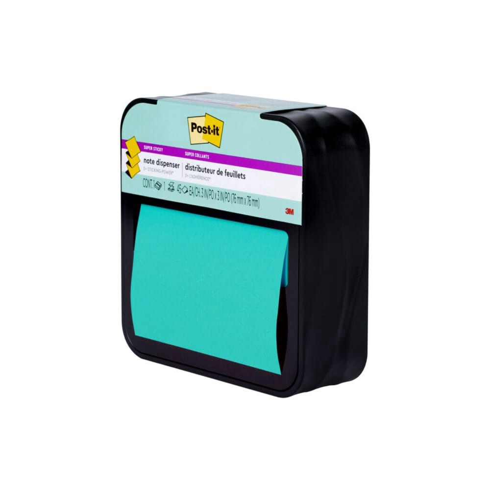 slide 4 of 6, 3M Post-it Pop-up Notes Dispenser, Wave Pattern Design, 3 in