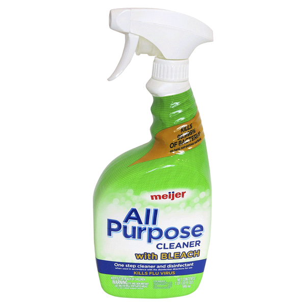 slide 1 of 1, Meijer All Purpose Cleaner With Bleach, 32 oz