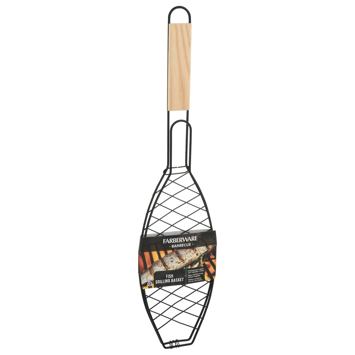 slide 2 of 9, Farberware Barbecue Fish Grilling Basket 1 ea, 1 ct
