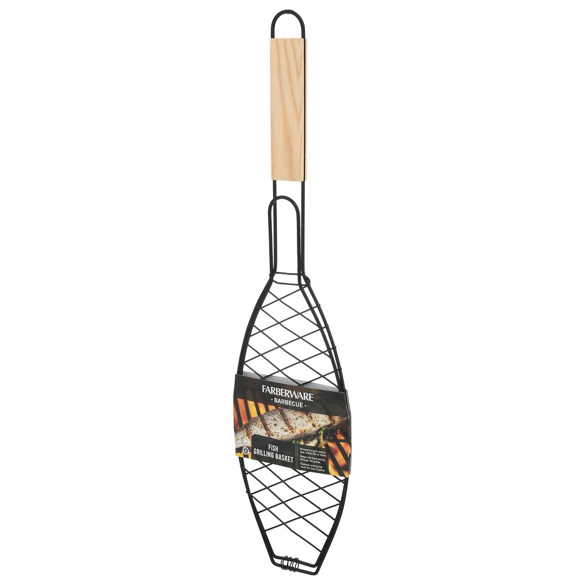 slide 3 of 9, Farberware Barbecue Fish Grilling Basket 1 ea, 1 ct