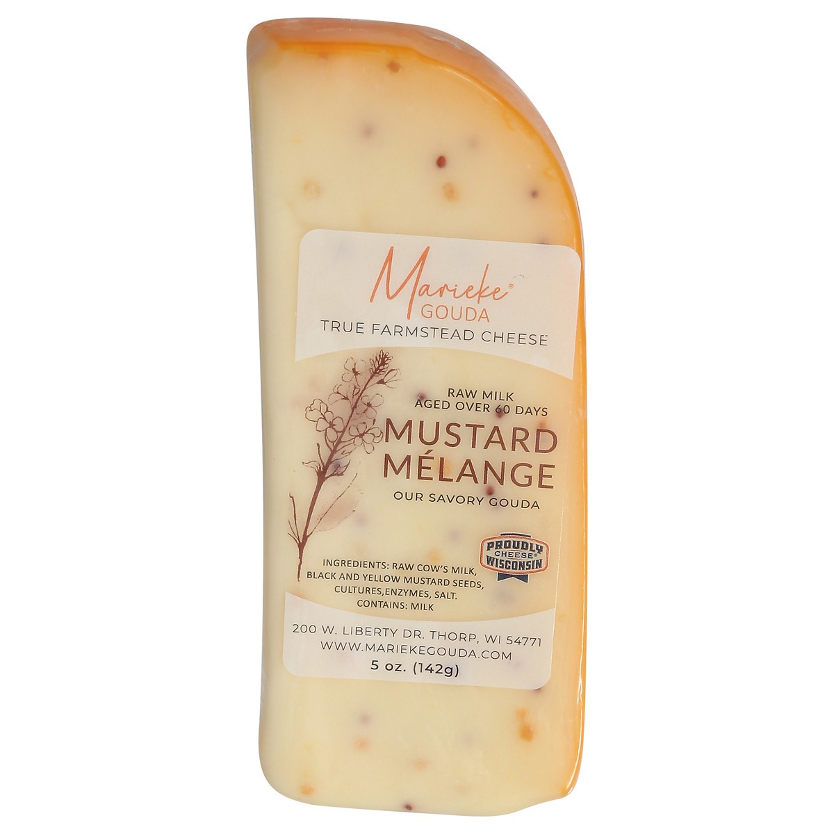 slide 9 of 11, Marieke Gouda Mustard Cheese 5 oz, 