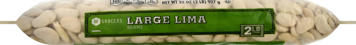 slide 11 of 12, SE Grocers Large Lima Beans, 32 oz