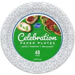 Kroger Designer Paper Plates
