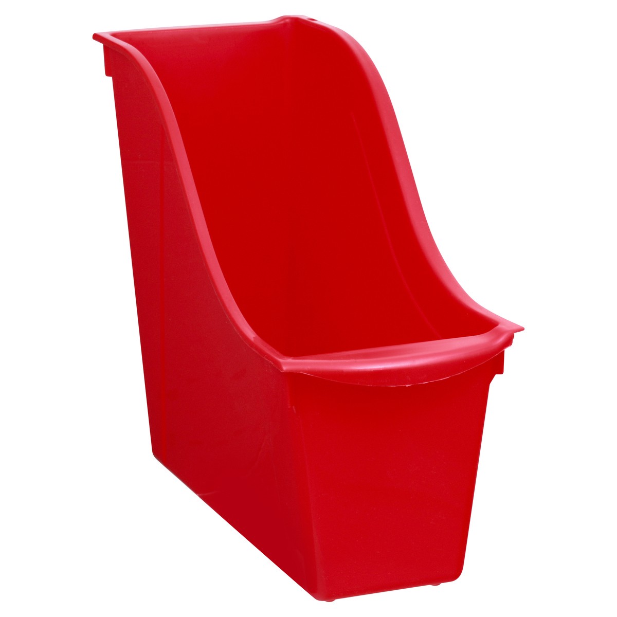 slide 4 of 9, Storex Small Red Book Bin 1 ea, 6 ct