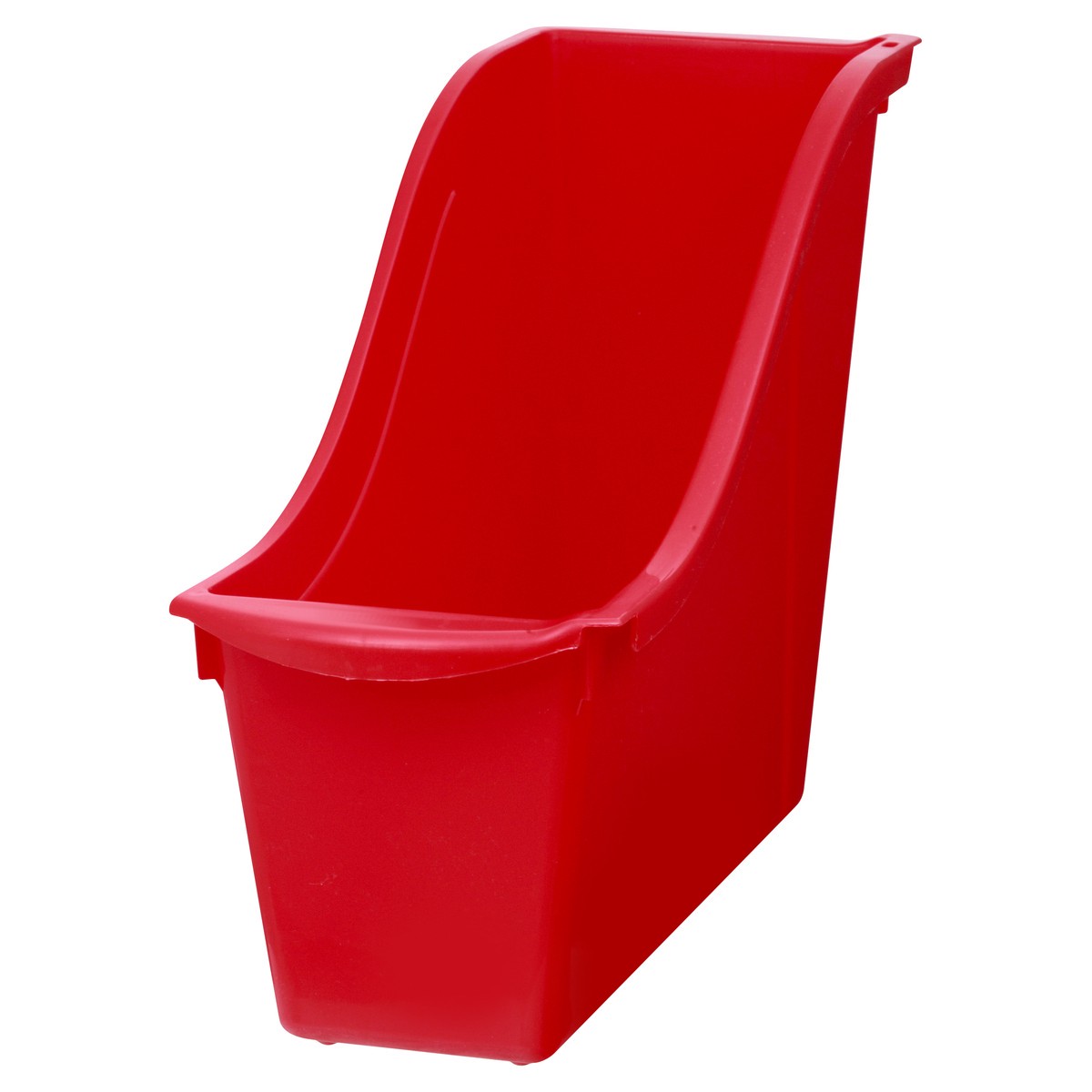 slide 7 of 9, Storex Small Red Book Bin 1 ea, 6 ct