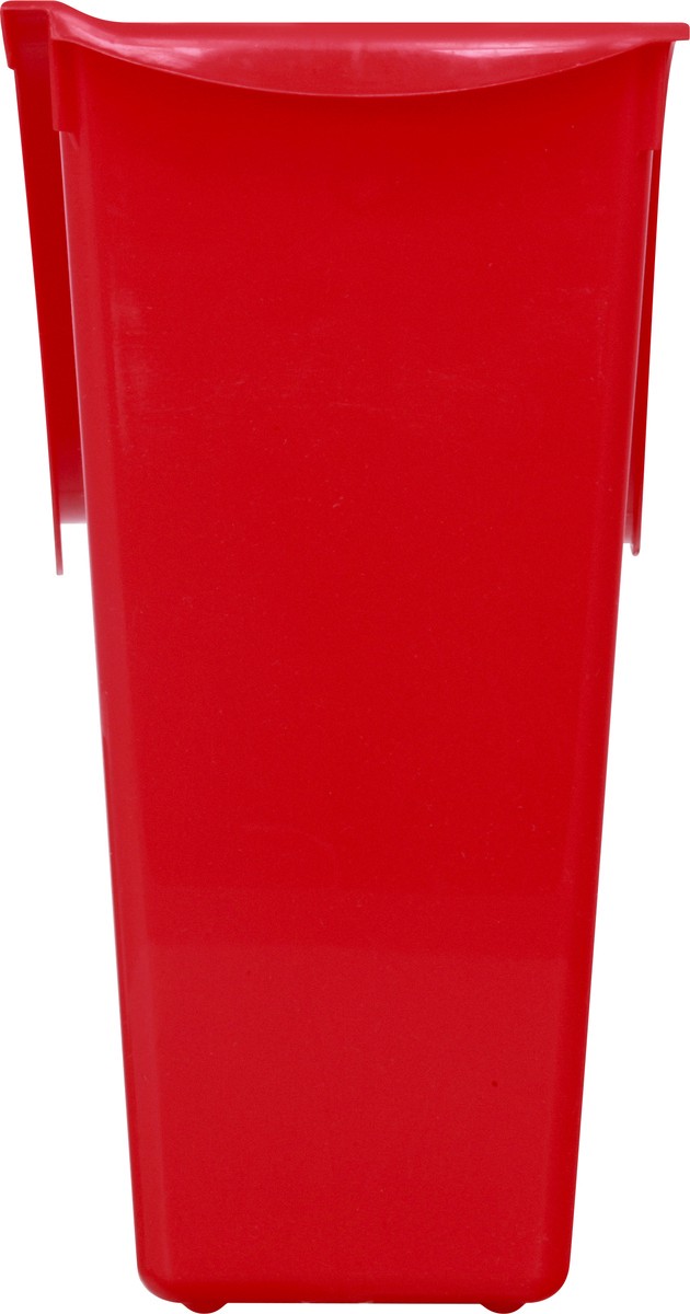 slide 3 of 9, Storex Small Red Book Bin 1 ea, 6 ct