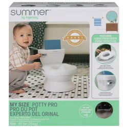 Summer My Size Potty Pro 2-in-1 18M - 50 lbs (23 kg) Potty Training System 1 ea