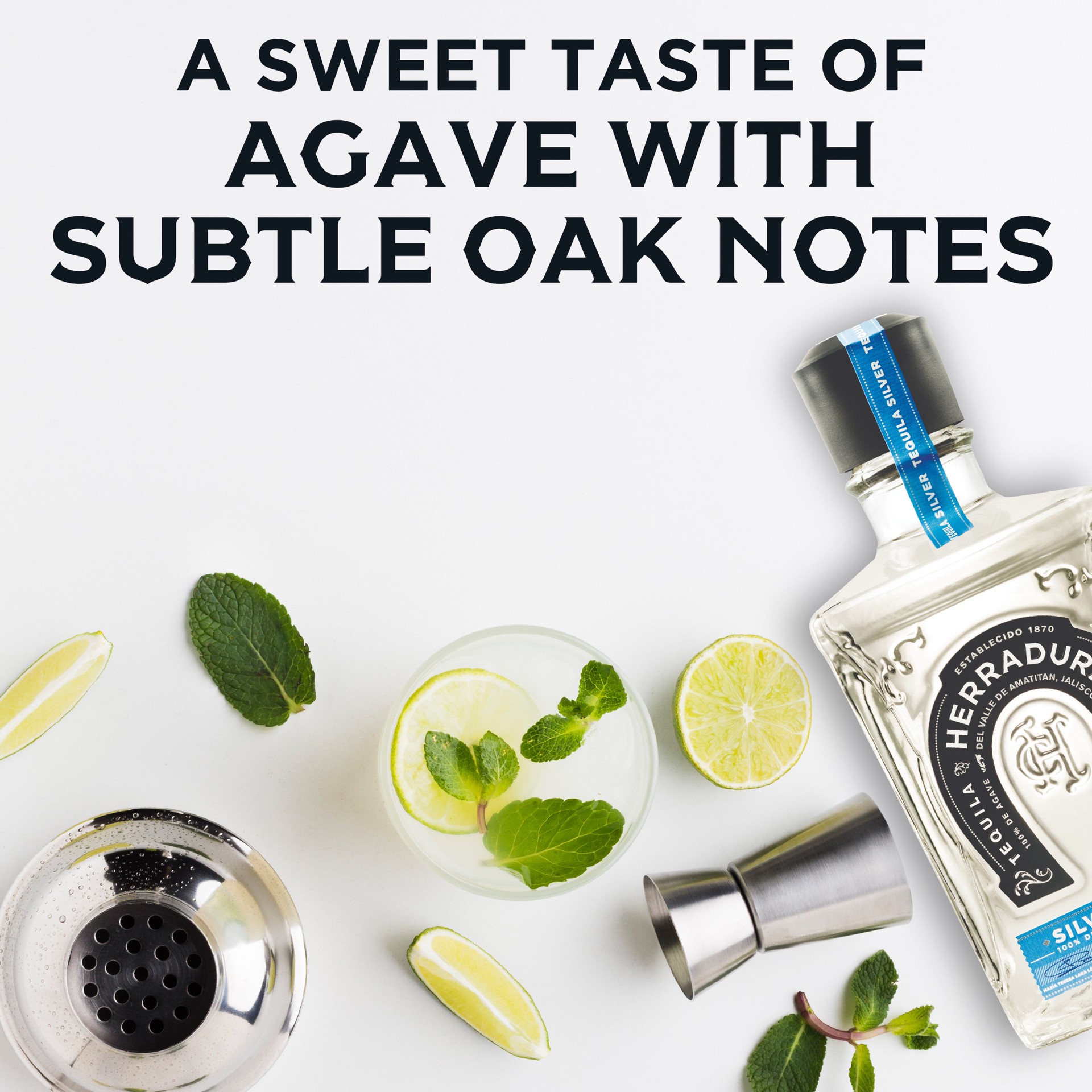 slide 2 of 3, Herradura Silver 375 mL 80 Proof, 375 ml