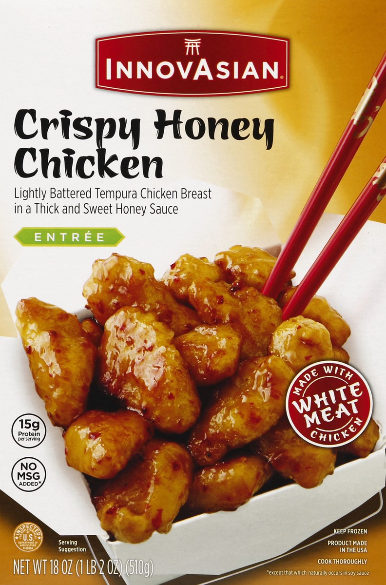 slide 7 of 9, InnovAsian Crispy Honey Chicken, 18 oz