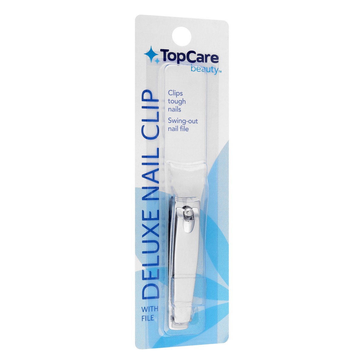 slide 3 of 12, TopCare Deluxe Nail Clip With File, 1 ct