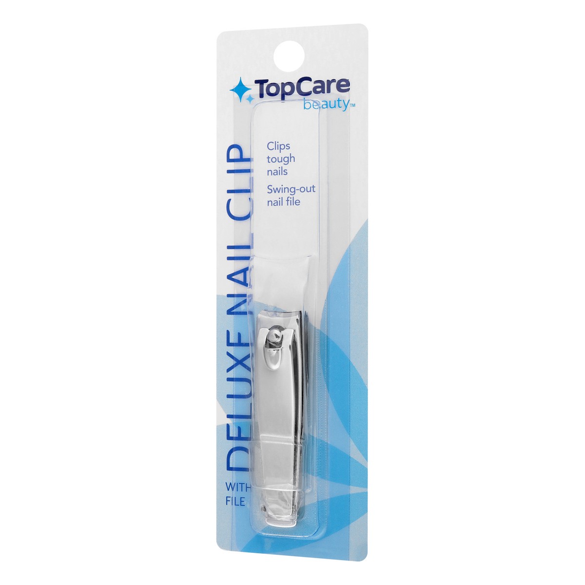 slide 8 of 12, TopCare Deluxe Nail Clip With File, 1 ct