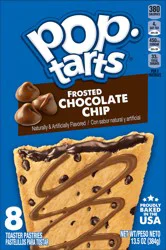 Pop-Tarts Frosted Chocolate Chip Toaster Pastries 8 ea
