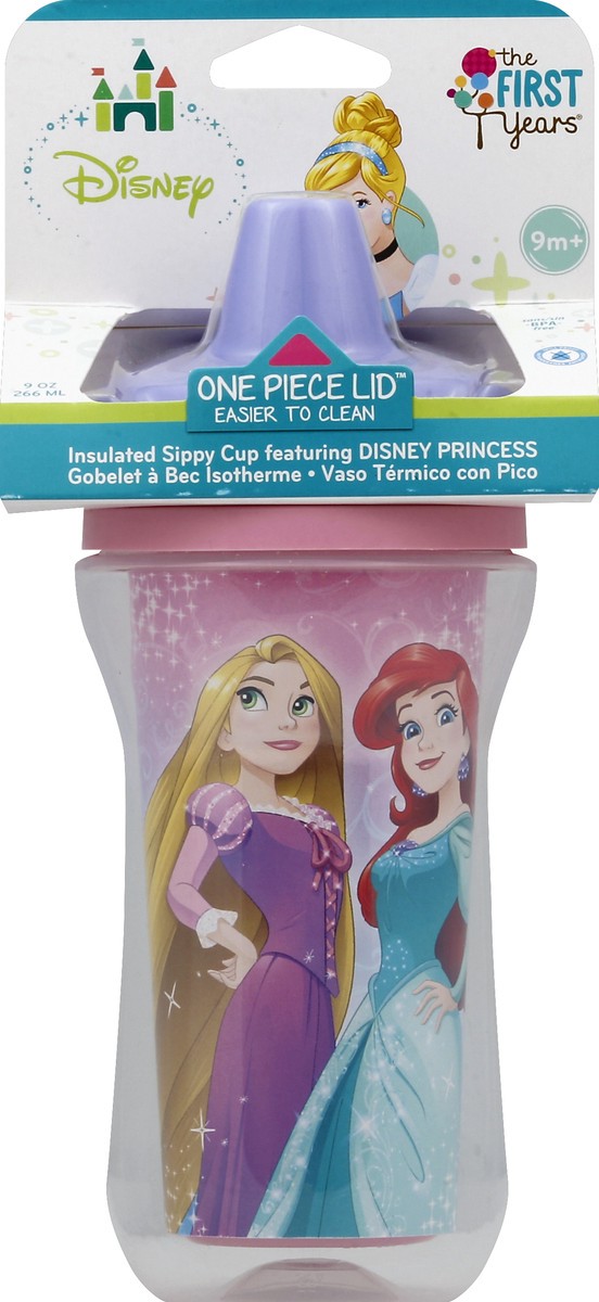 slide 2 of 2, Disney The First Years Princess Insulated Sippy Cup, 9 oz