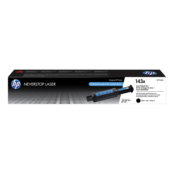 slide 1 of 1, HP Neverstop 143A Black Toner Reload Kit (W1143A), 1 ct