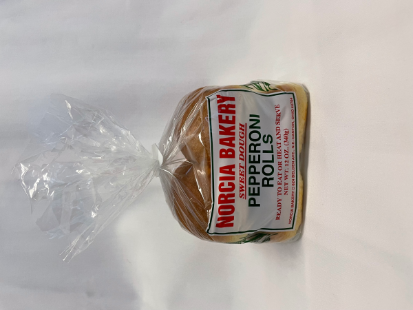 slide 2 of 25, Norcia Bakery Sweet Dough Pepperoni Rolls, 12 oz