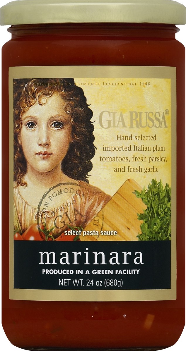 slide 1 of 3, Gia Russa Marinara Pasta Sauce, 24 oz