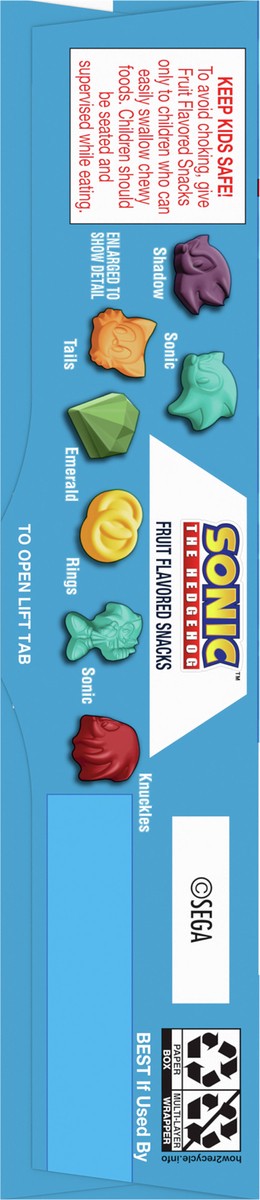 slide 11 of 13, Betty Crocker Sonic the Hedgehog Fruit Snacks, 10 ct