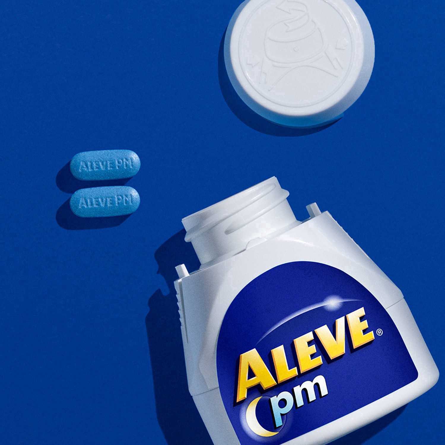 slide 32 of 44, Aleve PM Pain Reliever Nighttime Sleep-Aid 220mg Caplets, 50 ct