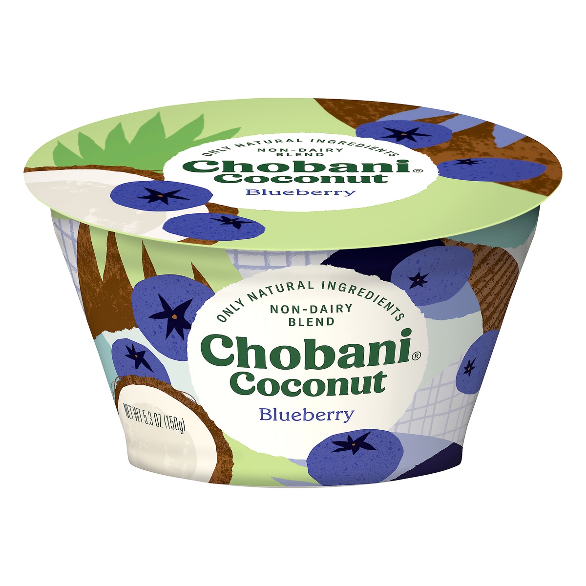 slide 1 of 6, Chobani Non-Dairy Blueberry Yogurt, 5.3 oz